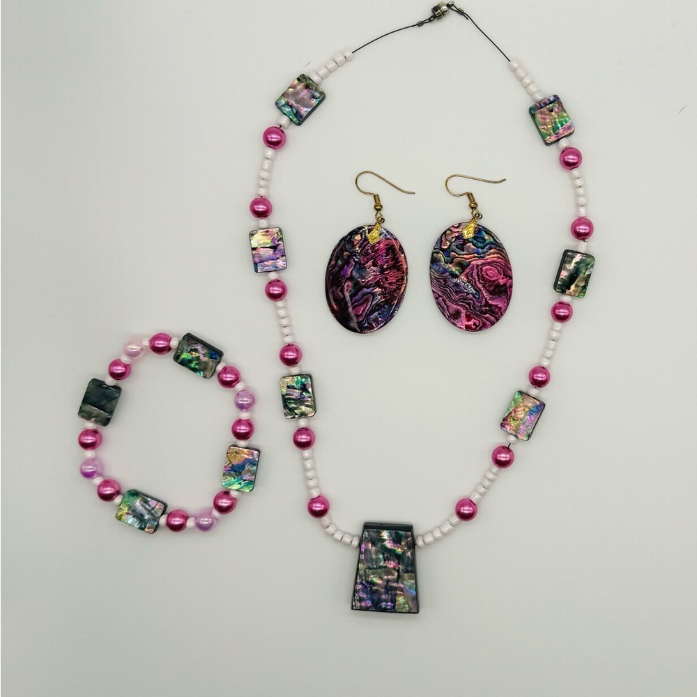Handmade Abalone Set